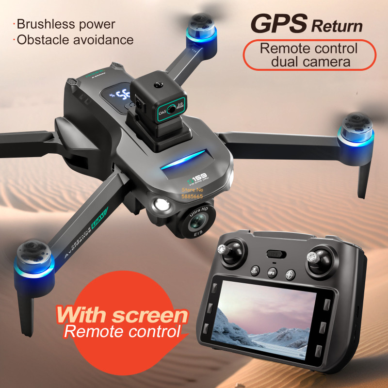 Drone Racing Camera - 8K Cámara Dual 5G WIFI FPV