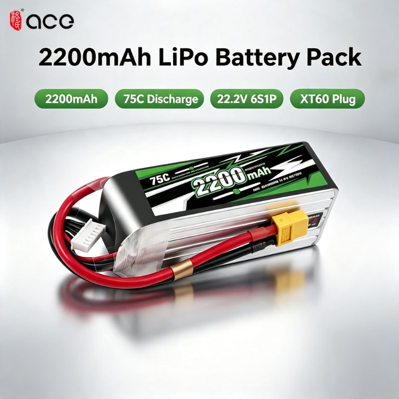 Drone Racing Battery - NUEVA Batería Lipo Gens ACE 22.2V