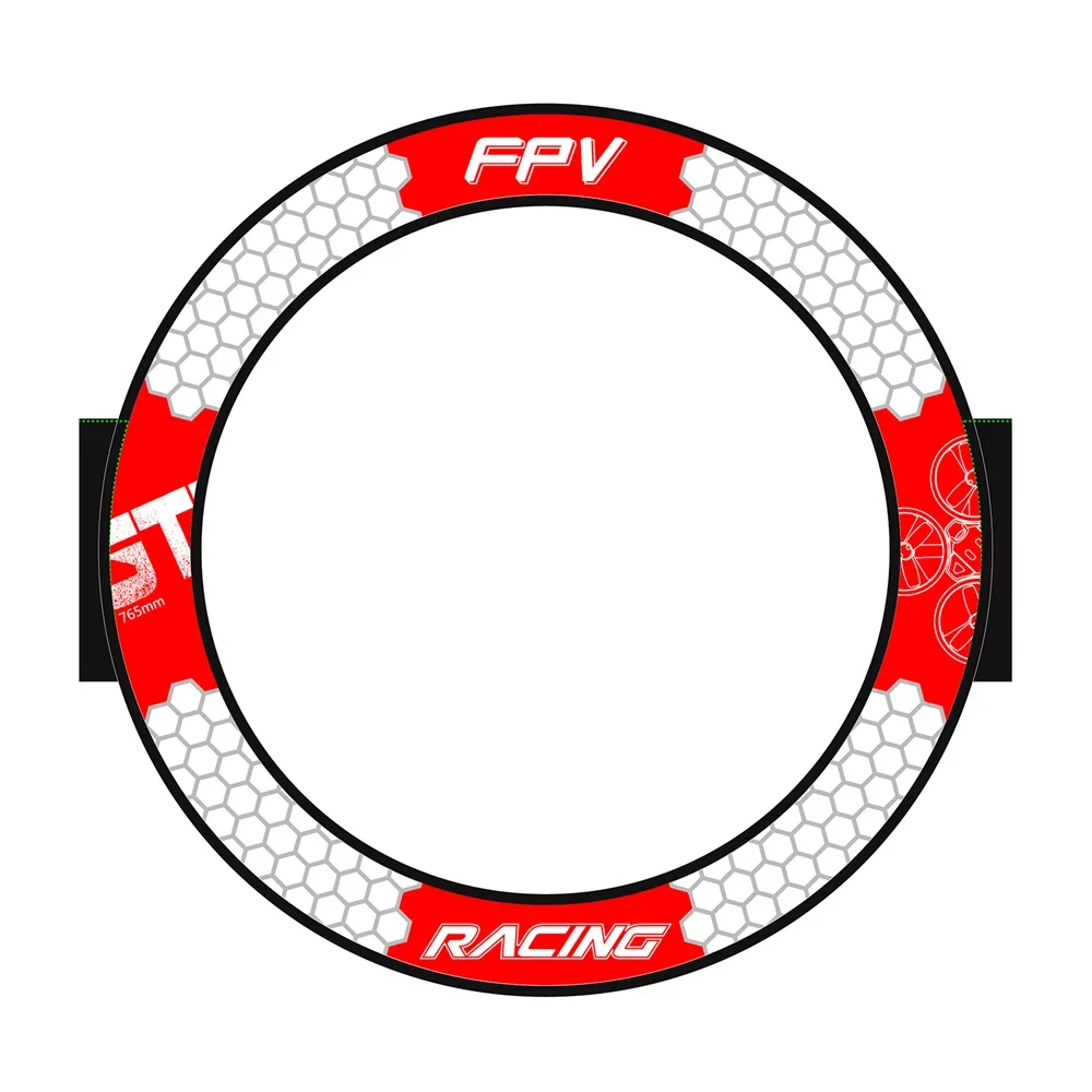 Drone Racing Flag - LDARC-Puerta de carrera circular de 765mm