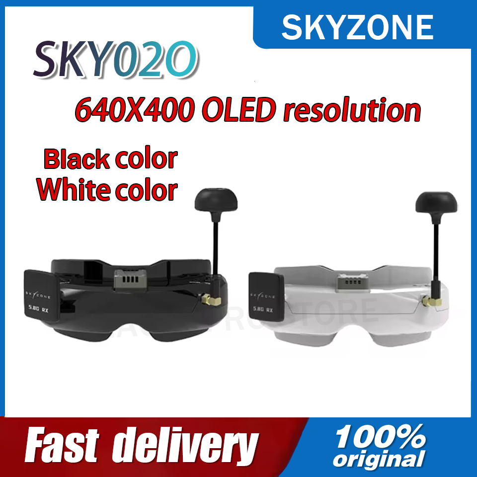 Gafas FPV SKYZONE SKY02O OLED  - Drone Racing Battery reseña y precio