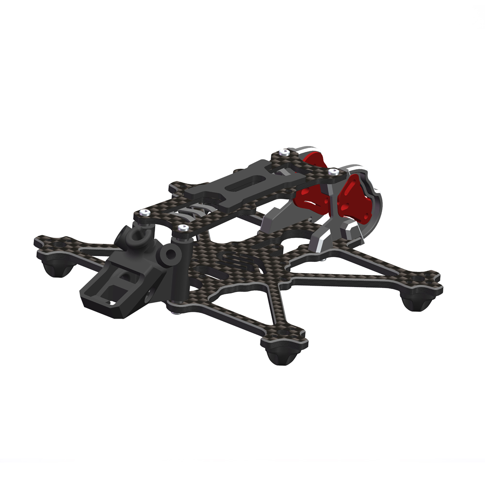 AlfaRC Fi-25 DJI O4 unidad de  - Drone Racing Frame reseña y precio