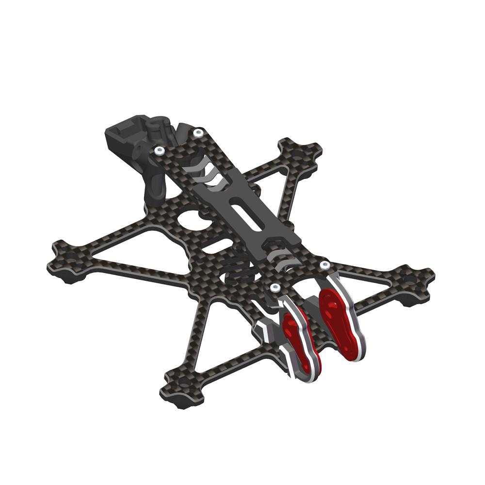 AlfaRC Fi-25 DJI O4 unidad de  - Drone Racing Frame reseña y precio