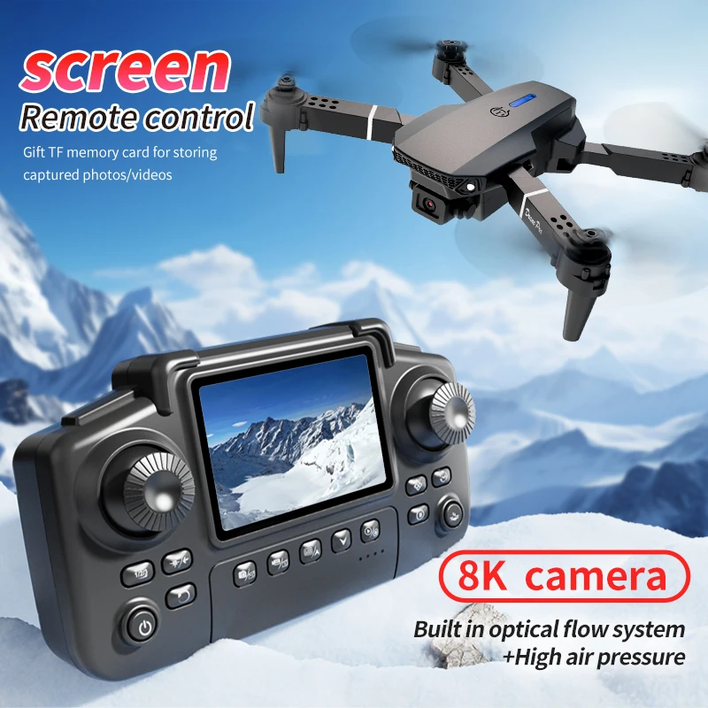 Dron profesional E88 PRO con p - Drone Racing Camera reseña y precio