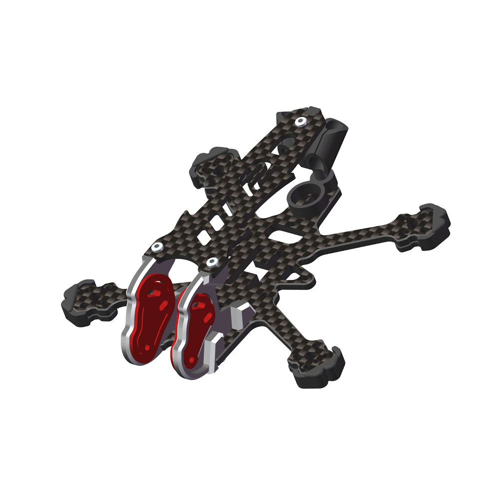 AlfaRC Fox-2 DJI O4 unidad de  - Drone Racing Frame reseña y precio