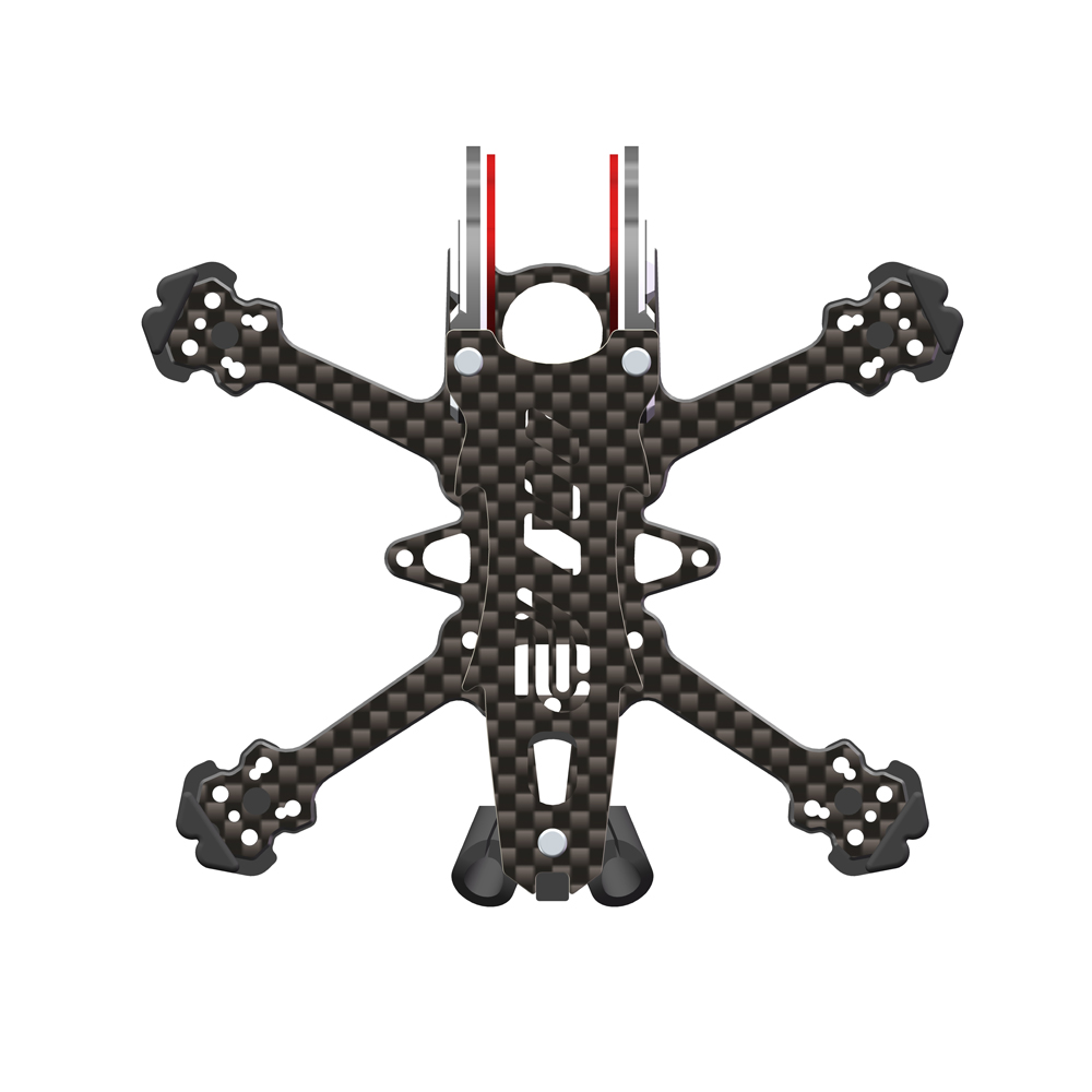 AlfaRC Fox-2 DJI O4 unidad de  - Drone Racing Frame reseña y precio