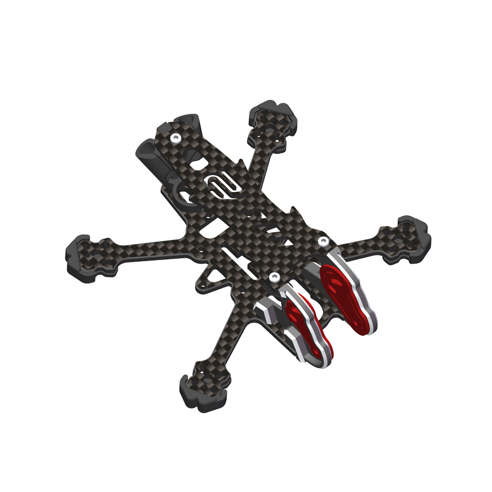 AlfaRC Fox-2 DJI O4 unidad de  - Drone Racing Frame reseña y precio