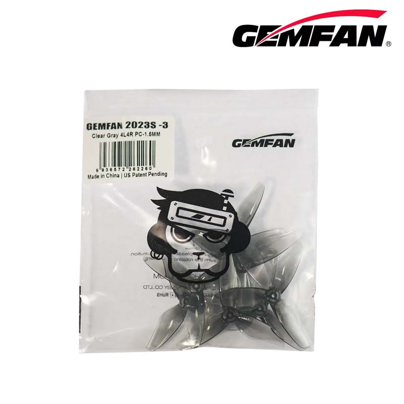 12 pares (12CW + 12CCW) Gemfan - Drone Racing Motor reseña y precio