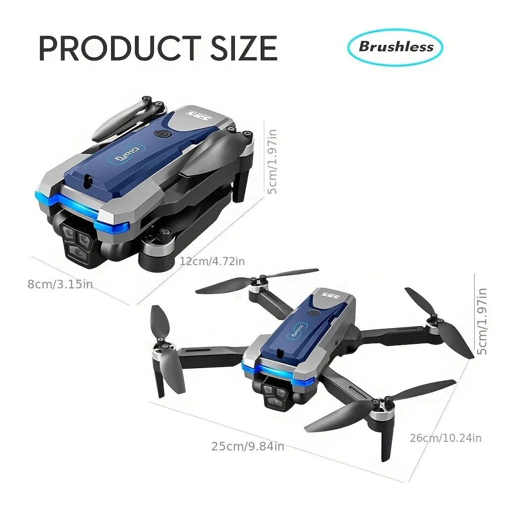 Dron plegable S8S con GPS, 5G, - Drone Racing Camera reseña y precio