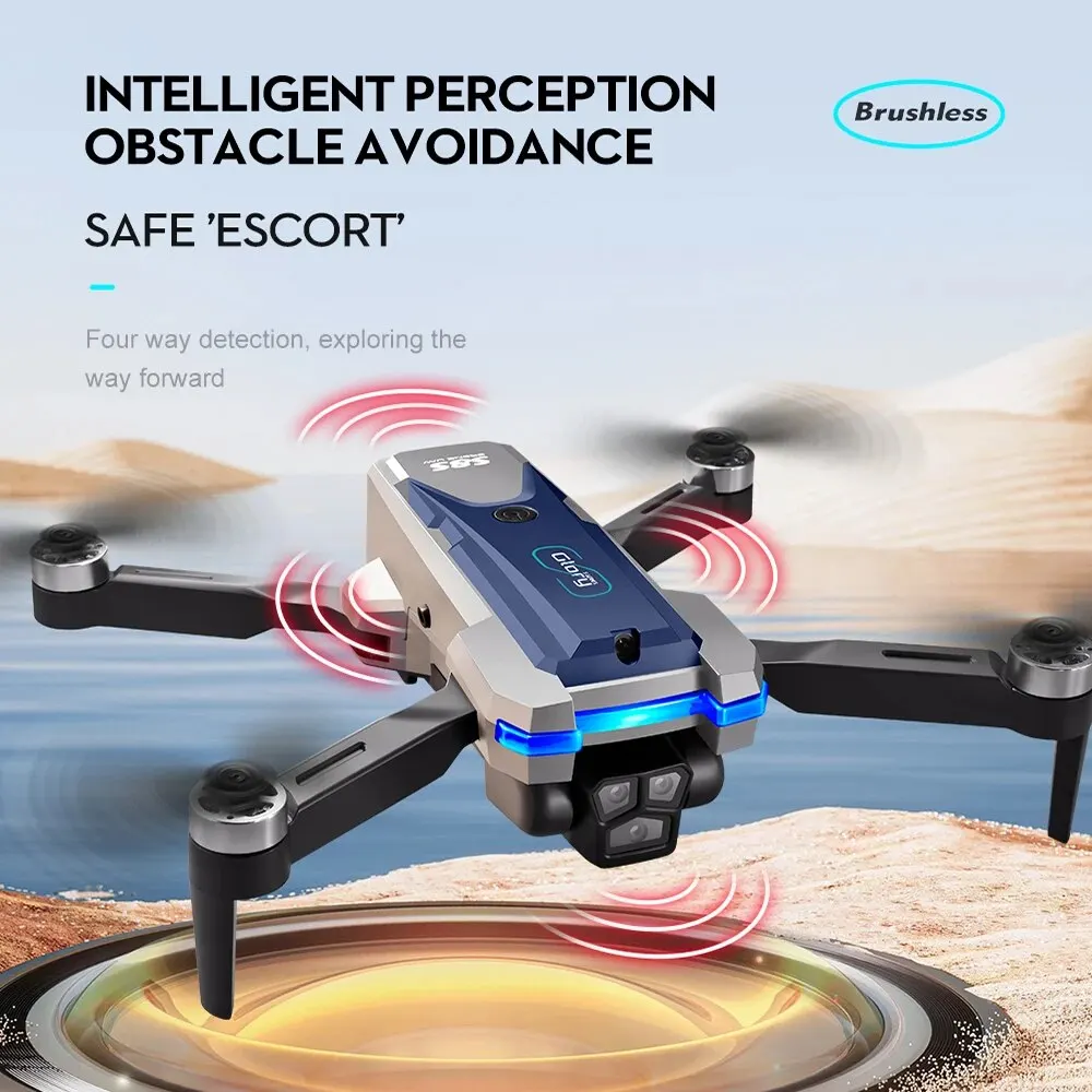 Dron plegable S8S con GPS, 5G, - Drone Racing Camera reseña y precio