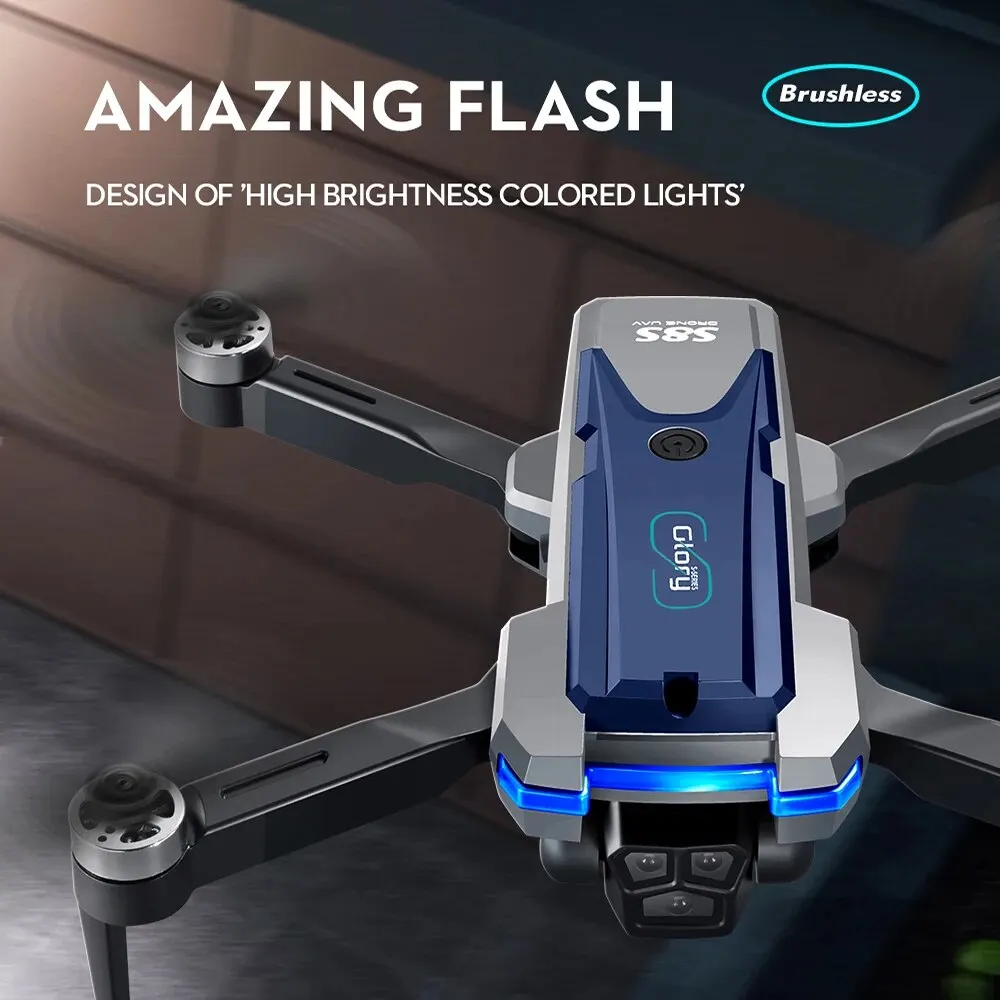 Dron plegable S8S con GPS, 5G, - Drone Racing Camera reseña y precio